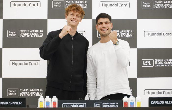 Für zwei Millionen Euro Antrittsprämie: Alcaraz schlägt Sinner in Seoul