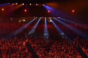 Zeremonie bei der Eröffnungsfeier