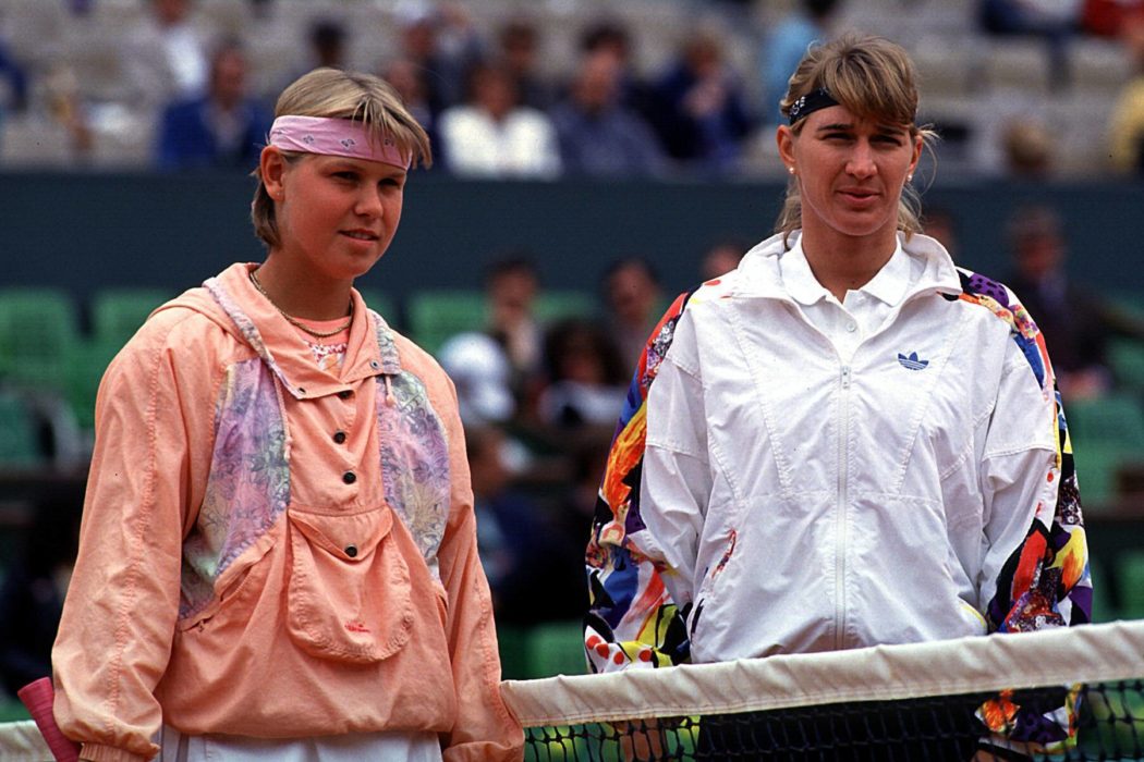 Anke Huber, Steffi Graf