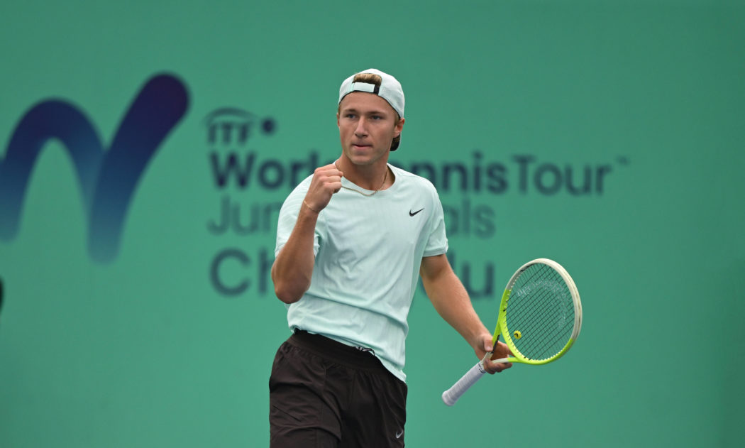 2025 ITF World Tennis Tour Junior Finals Chengdu , China Andres Santamarta Roig (ESP) vs Max Schoenhaus (GER) *** 2025 I