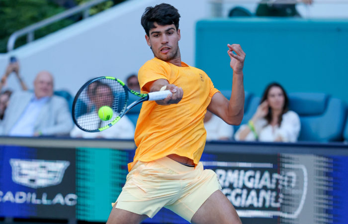 Alcaraz: „Habe es satt, in jeder Runde gegen Roger Federer zu spielen“