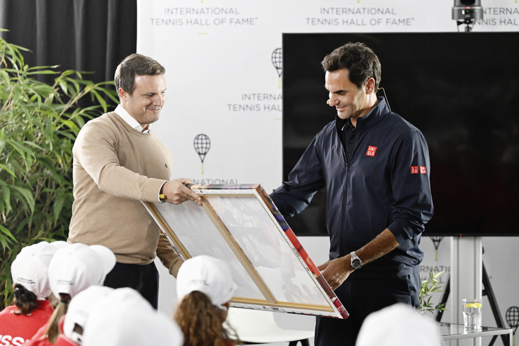 Alessandro Greco, Roger Federer