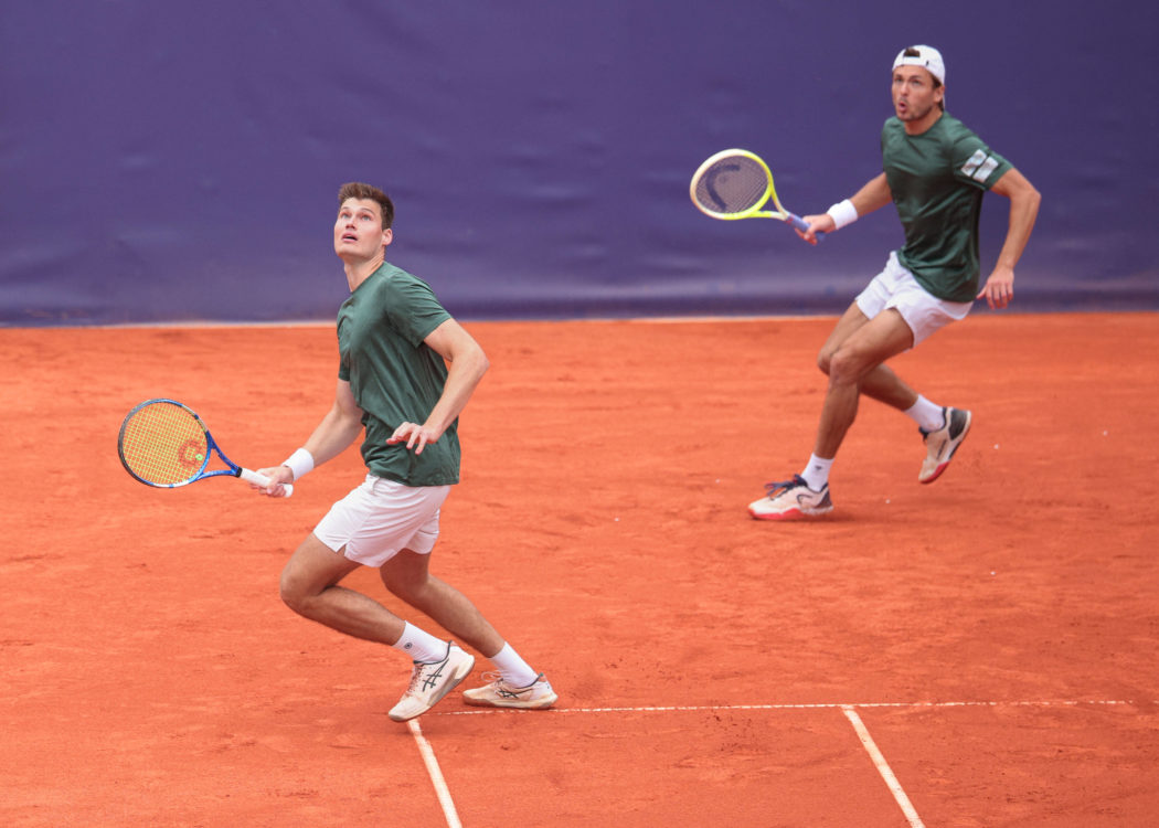 Jakob Schnaitter (umgedrehte Kappe), Mark Wallner, Herren Doppel, Men’s DoublesTennis – BMW Open 2026 – Muenchen – ATP 500 – MTTC Iphitos – Deutschland – 2026