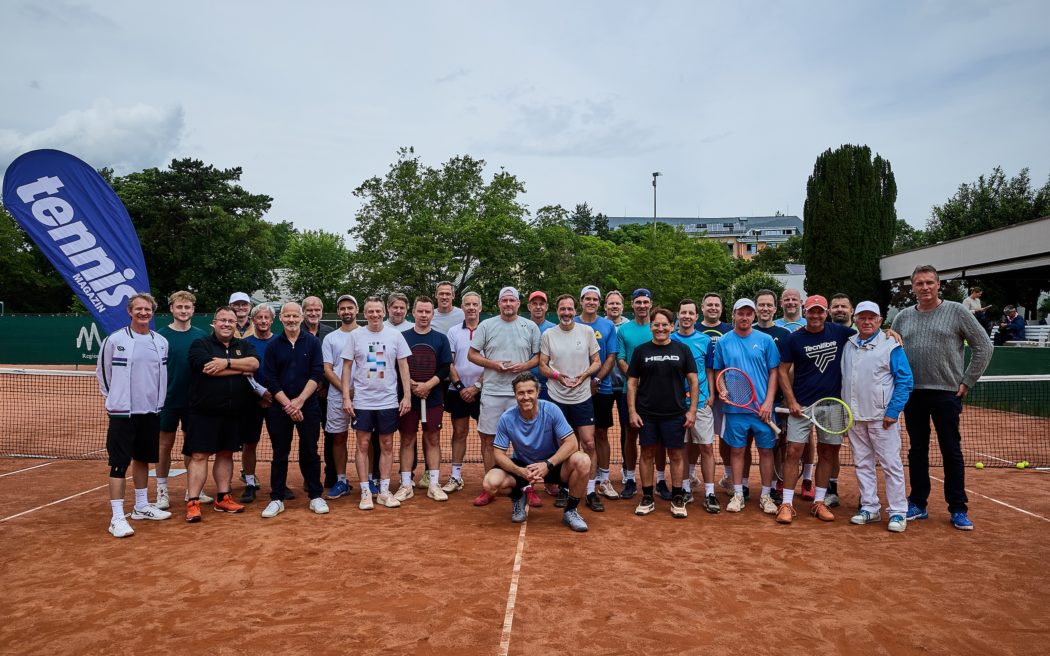 tennis MAGAZIN Partner Cup 2026; Stuttgart, 10.6.2026, auf dem Foto: Impressions, u.a. Michael Berrer of Germany, Tommy Haas of Germany