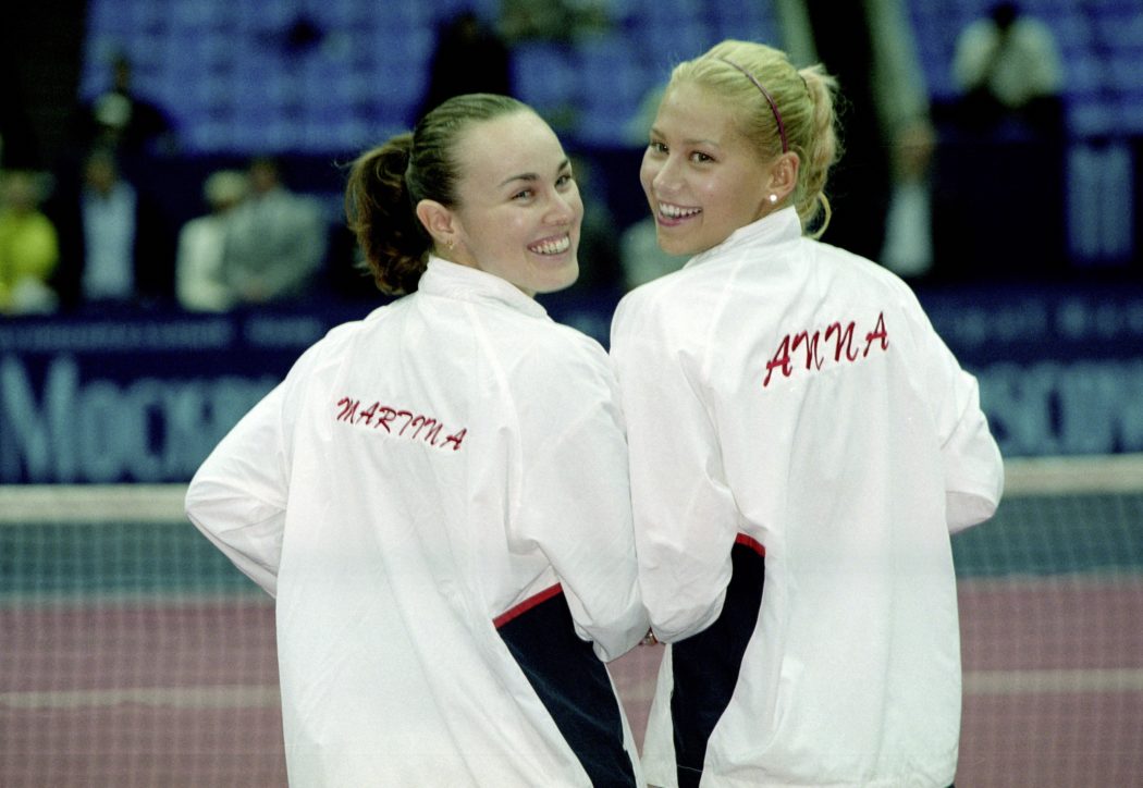 Martina Hingis und Anna Kournikova