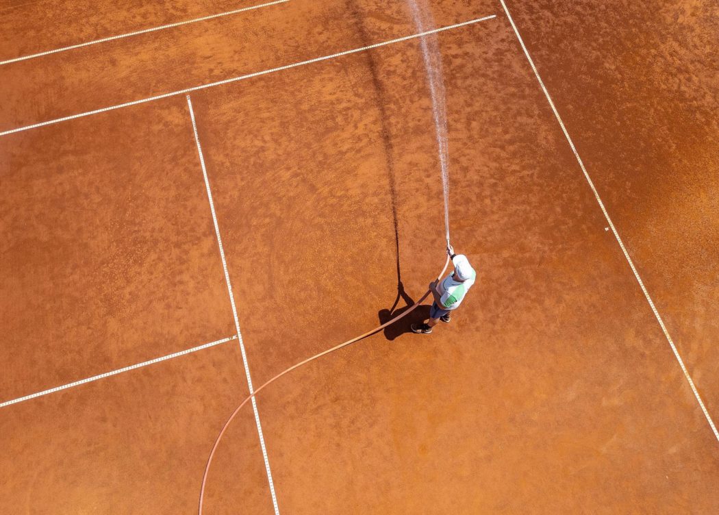 Tennis bei Hitze