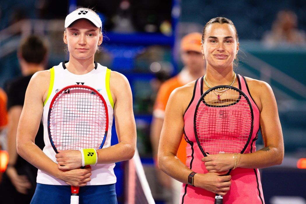 Elena Rybakina, Aryna Sabalenka