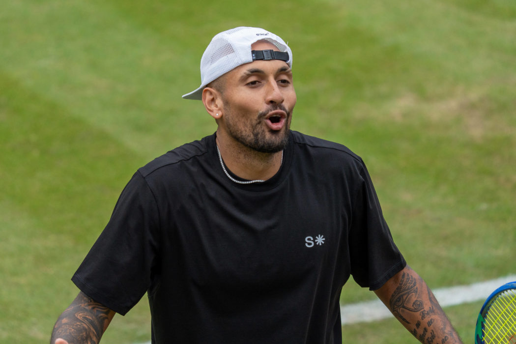 Sho Shimabukuro vs. Nick Kyrgios, Tennis, ATP-Turnier, Boss-Open, Center-Court, Achtelfinale, 11.06.2026,