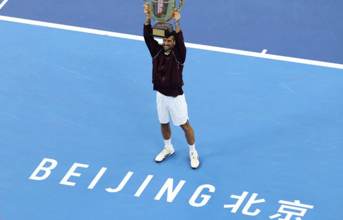 Novak Djokovic in Beijing: Mehr als nur eine Trophäe