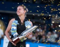 Maja Chwalinska gewinnt in Wuhan ihren ersten WTA-1000-Titel