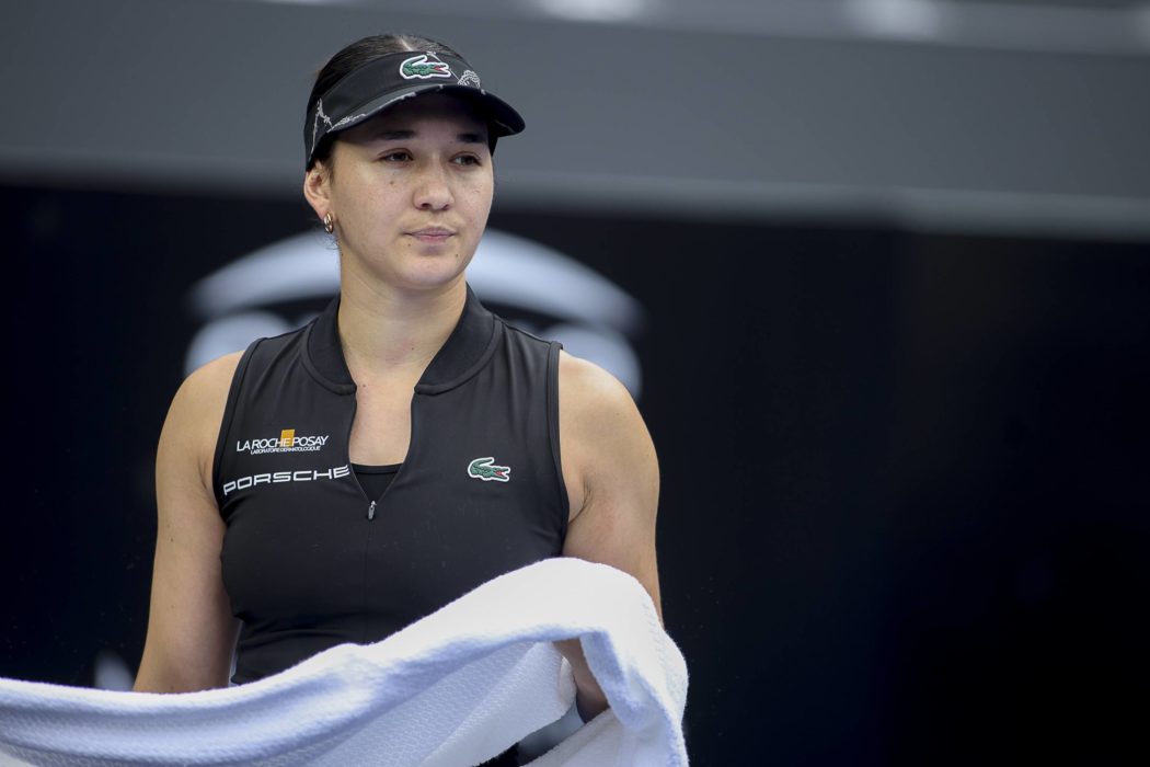 Eva Lys (GER) defeats Gabriela Ce (BRA) in the first round of the SP Open 2026, at Villa-Lobos Park in Sao Paulo.
